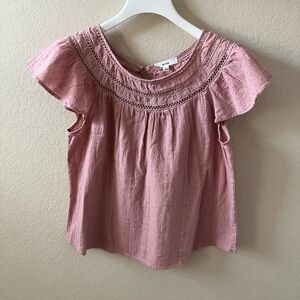 Mine from Anthropologie Women’s Dusty Pink Blouse Size L